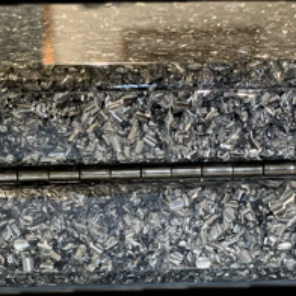 Edie Parker Silver ConfettiClutch - Picture 3 of 4